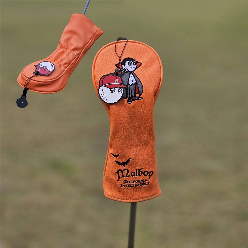 Malbon Golf ヘッドカバー 4個セットマルボンゴルフ マルボンゴルフ ヘッドカバー 4点セット
