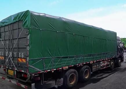 PVCコーティング 荷台 トラック エステルシート 雨避けカバー 日焼け止め 厚手帆布 完全防水 サイズ 3mx5m