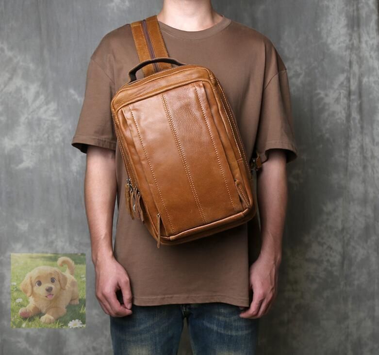 新品推薦 レディースバッグ　リュックサック高品質　牛革　通勤出張トラベルバッグ 大容量Z175 リュック メンズ 本革 牛革 スクエア PC収納 A4 レザー 多機能 大容量