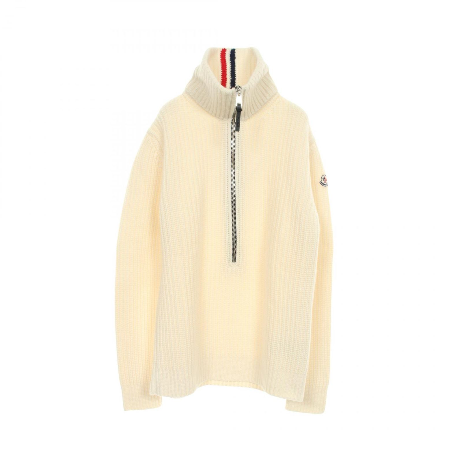 MONCLER モンクレール ハーフジップ ニット - メルカリ