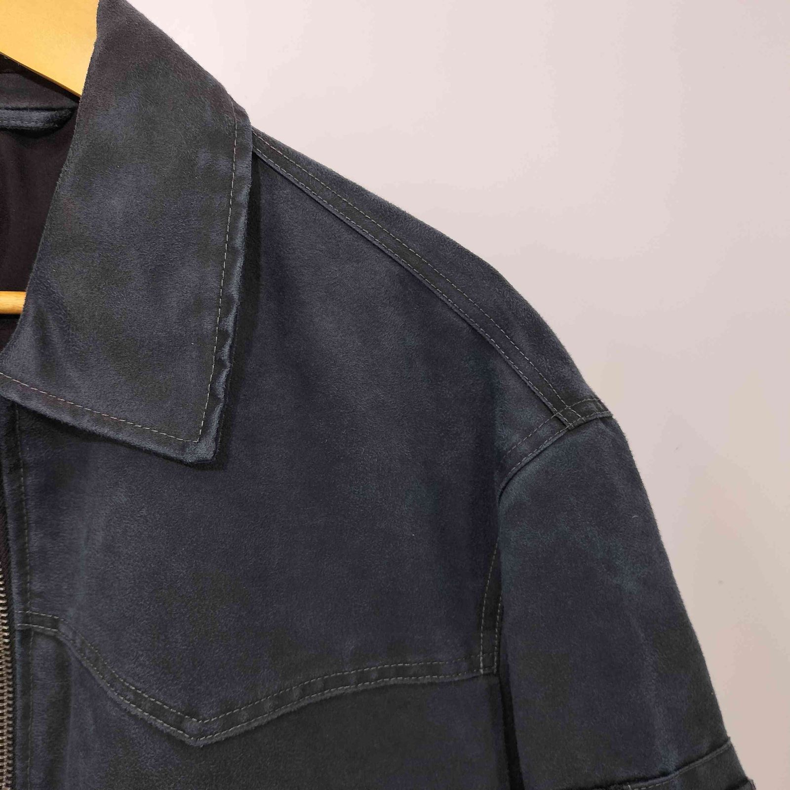 ザラ ZARA ウォッシュドクロップドフィットジャケット メンズ JPN：L