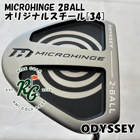 【中古】パター オデッセイ MICROHINGE 2BALLオリジナルスチール[34]3[3248]