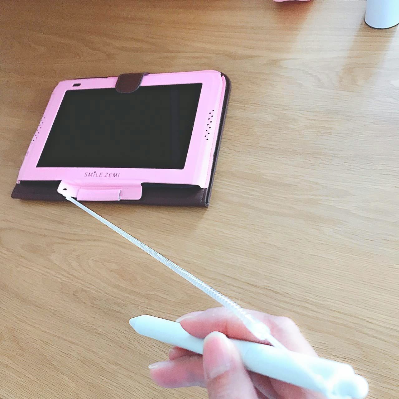 【タブレット新品交換済み】スマイルゼミ タブレット タッチペン ケース タブレット新品交換済み】スマイルゼミ タブレット タッチペン ケース