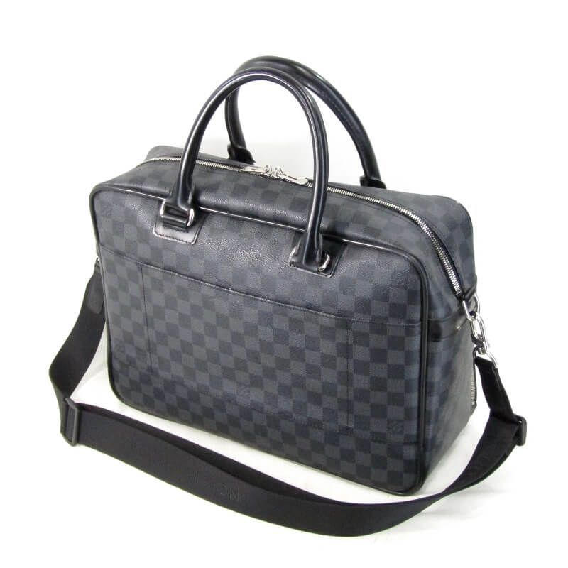 Louis Vuitton ルイヴィトン ビジネスバッグ イカール ダミエグラフィット N23253 2WAY ブリーフケース ノワール ブラック  30012813 - メルカリ