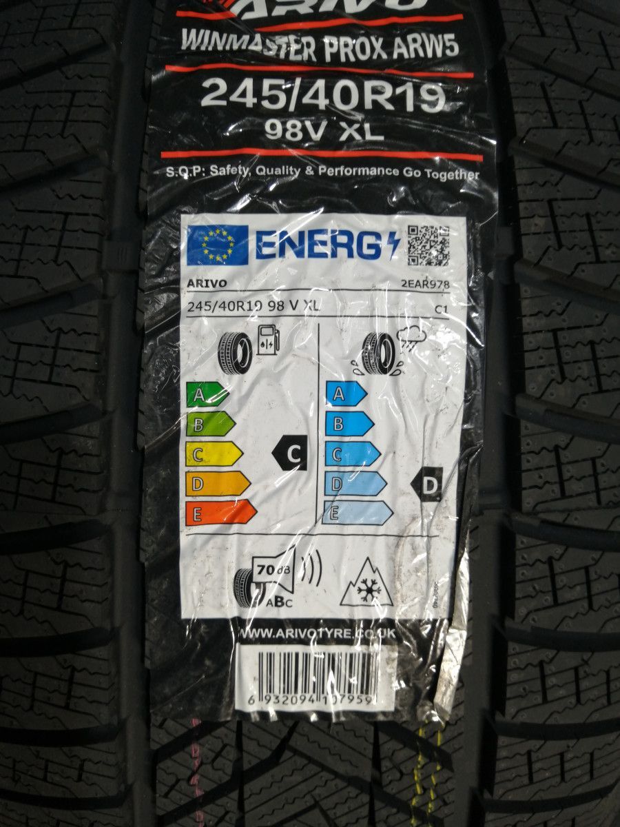 245 40R19 98V XL ARIVO ARW5 スタッドレスタイヤ 4本セット 製 本州 四国 九州 245 40 19 冬タイヤ WWW_USTAUSTRALIA_COM_AU