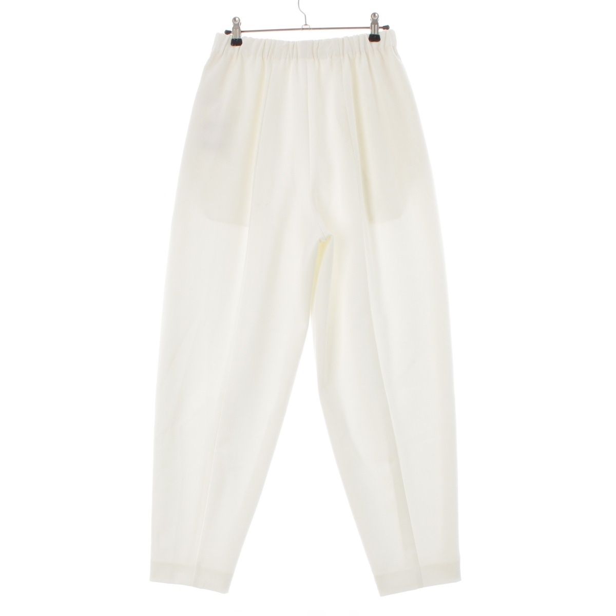 エンフォルド フロント カーブ ワイド パンツ ボトムス 300HA231‐2090 ホワイト 38
