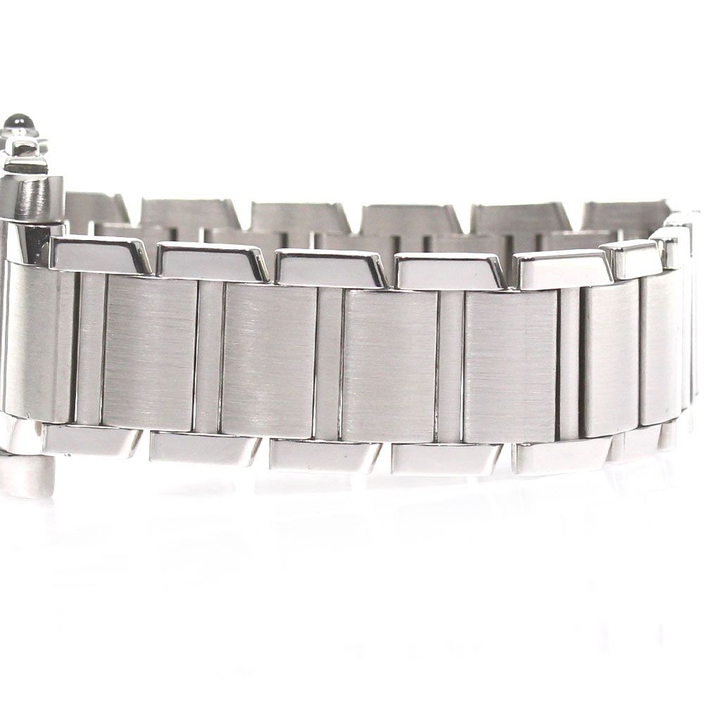 ジャンクカルティエ CARTIER W51001Q3 タンクフランセーズ クロノリ 