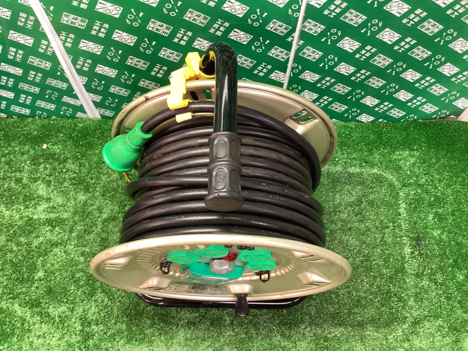 100V漏電遮断器付電工ドラム