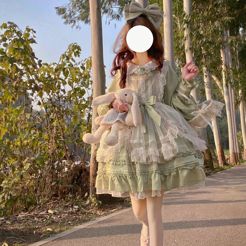 LO1096 lolita オリジナル 洋服 ロリータ ワンピース 3点 LO1096 lolita オリジナル 洋服 ロリータ ワンピース 3点