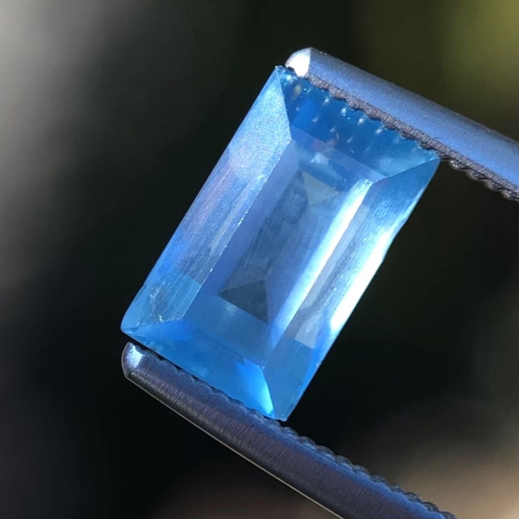 天然非加熱 アパタイト 1.54ct ルース 美品 非加熱＆無処理 鑑別書付き