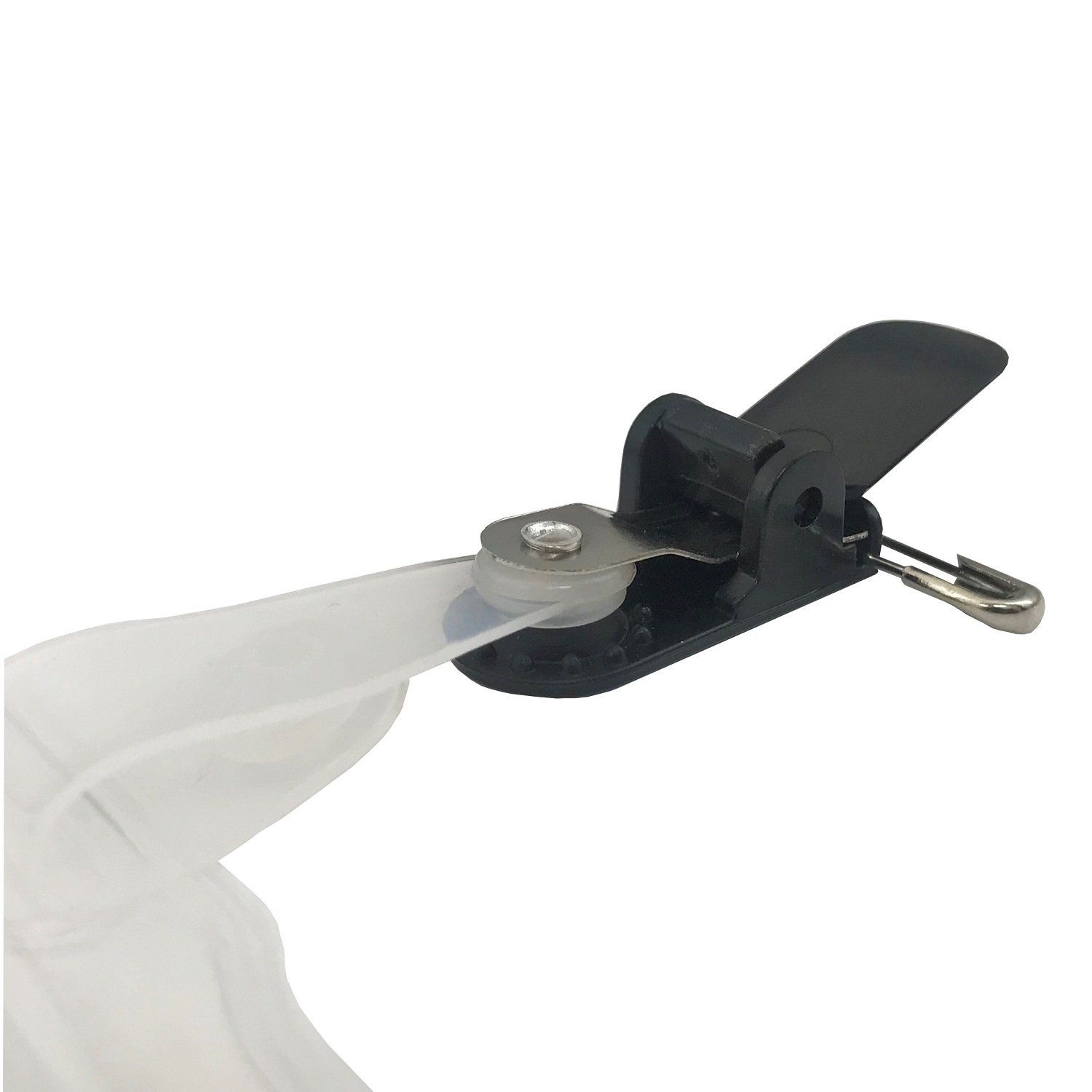 タッグ名札 名刺サイズ 安全ピン クリップ 横型 アイ エス 100枚 チャック無 ICN-100 SKLAD-KIRPICHA_RU