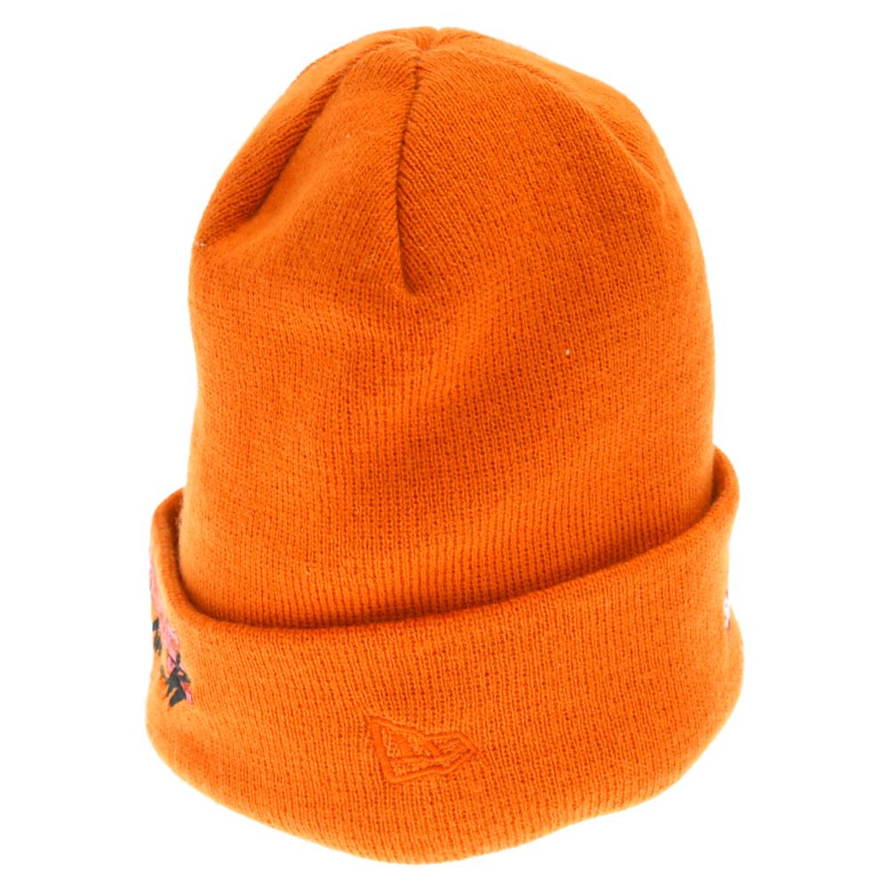 Supreme ニット帽 赤・オレンジ ネコポス送料無料☆24SS Supreme Overdyed Beanie Orange