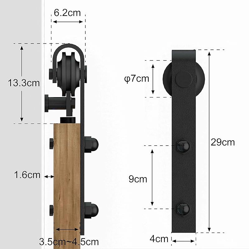 吊り引き戸レール