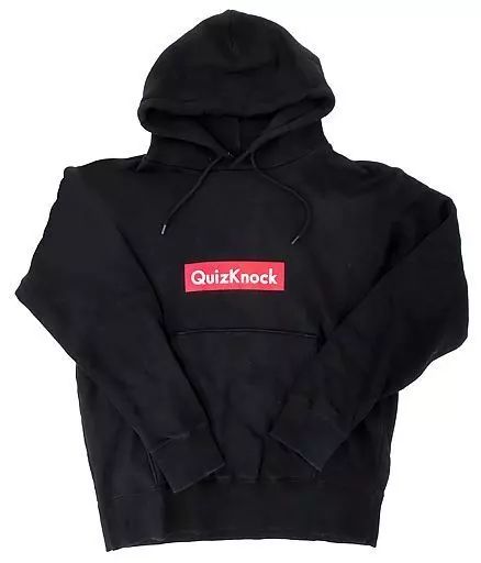 【中古】アウターウェア QuizKnock パーカー ブラック Sサイズ