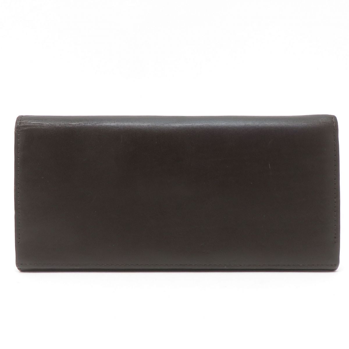 Paul Smith ポールスミス レザー 長財布 ダークブラウン ※中古