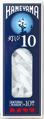 まとめ買い-80点セット カメヤマローソク灯しび１０ 小豆 カメヤマ ローソク