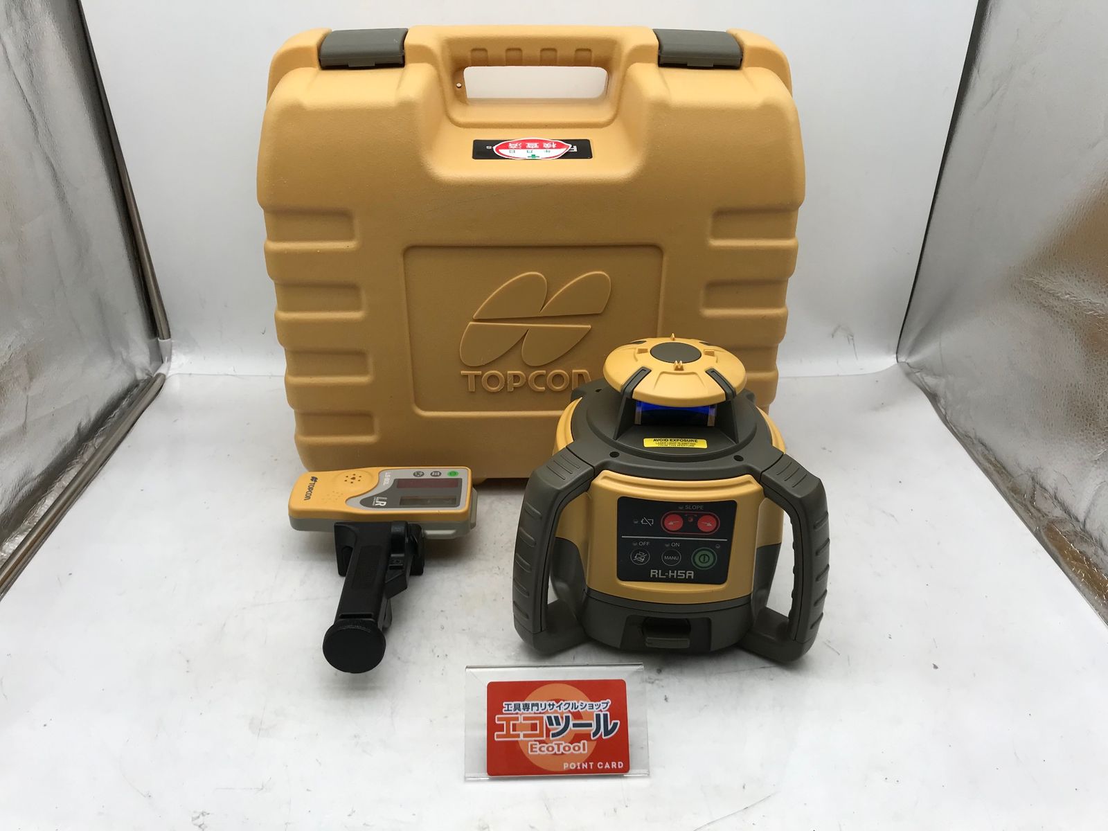品 TOPCON|トプコン ローテーティングレーザー RL-H5A LS-80L ITWICK5H6WRU エコツール小牧ｲﾝﾀｰ店 M02