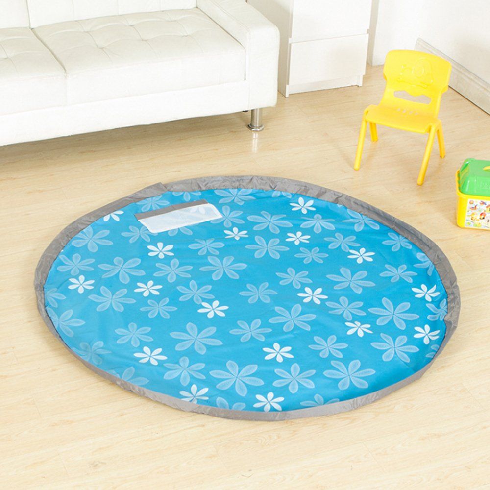 新品 おもちゃ収納袋 簡単お片付け 子供プレイマット 150mm