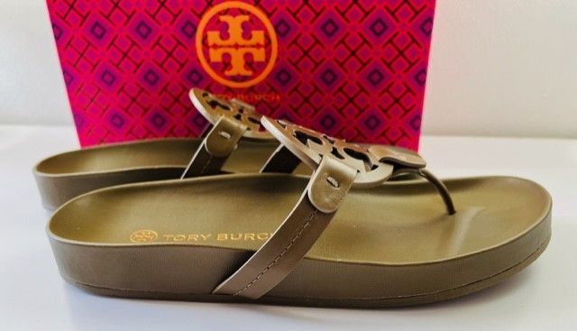 トリーバーチ サンダル ミラークラウド 24.5㎝ レディース 日本未入荷色 TORY BURCH 稀少価値 新品未使用 正規品 - メルカリ