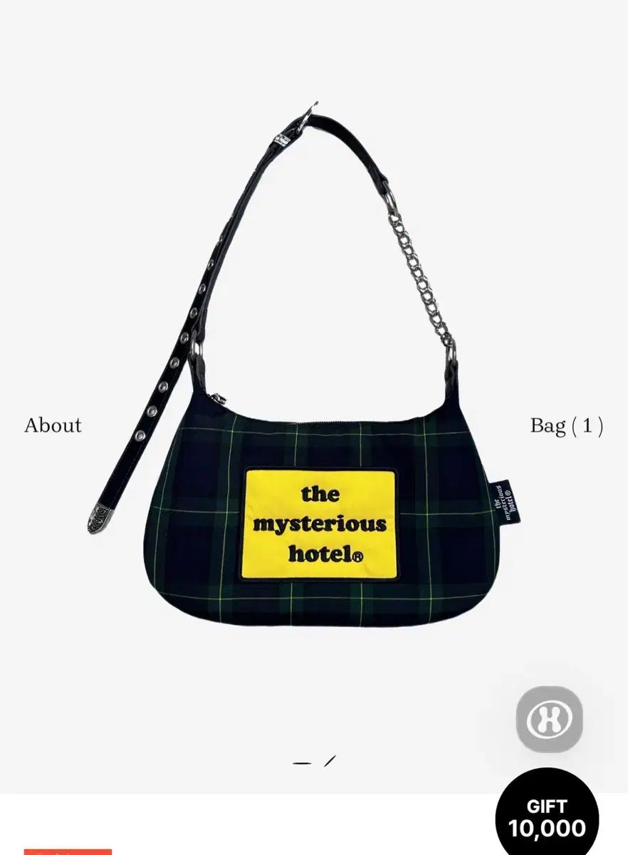 THE MYSTERIOUS HOTEL ザ ミステリアス ホテル WESTERN MINI HOBO BAG