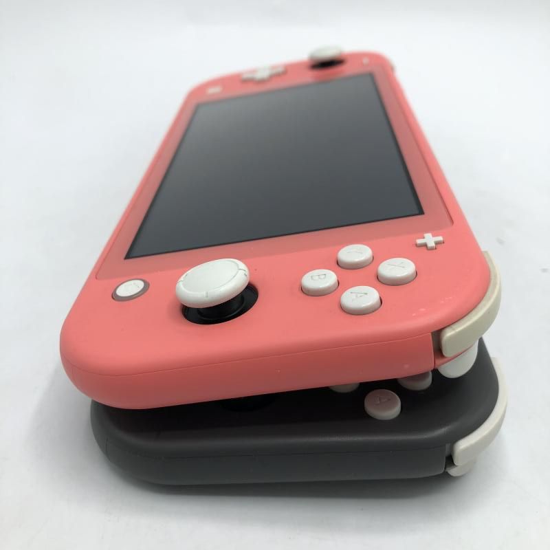 中古】本体S）ｼﾞｬﾝｸ)Nintendo Switch Lite本体/2台ｾｯﾄ/動作未保証品[92
