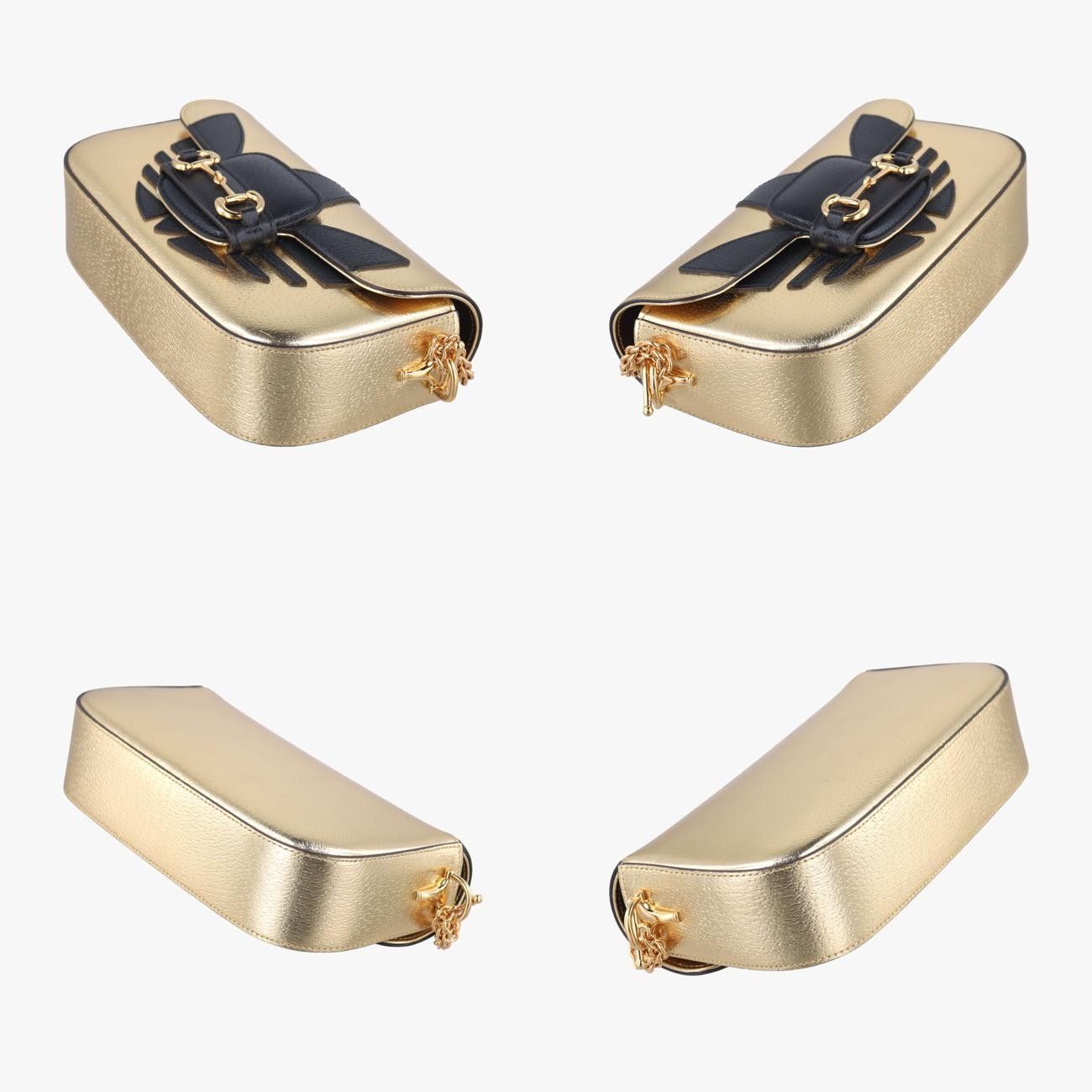 ホースビットゴールド×ブラックレザー722009D039431664