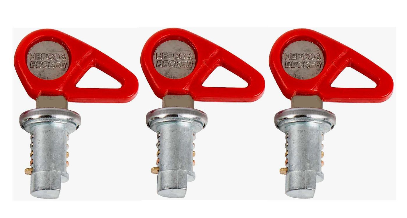 Hepco & Becker / ヘプコ&ベッカー Lock cylinder incl. 1 key Hepco & Becker / ヘプコ&ベッカー Lock cylinder incl. 1 key