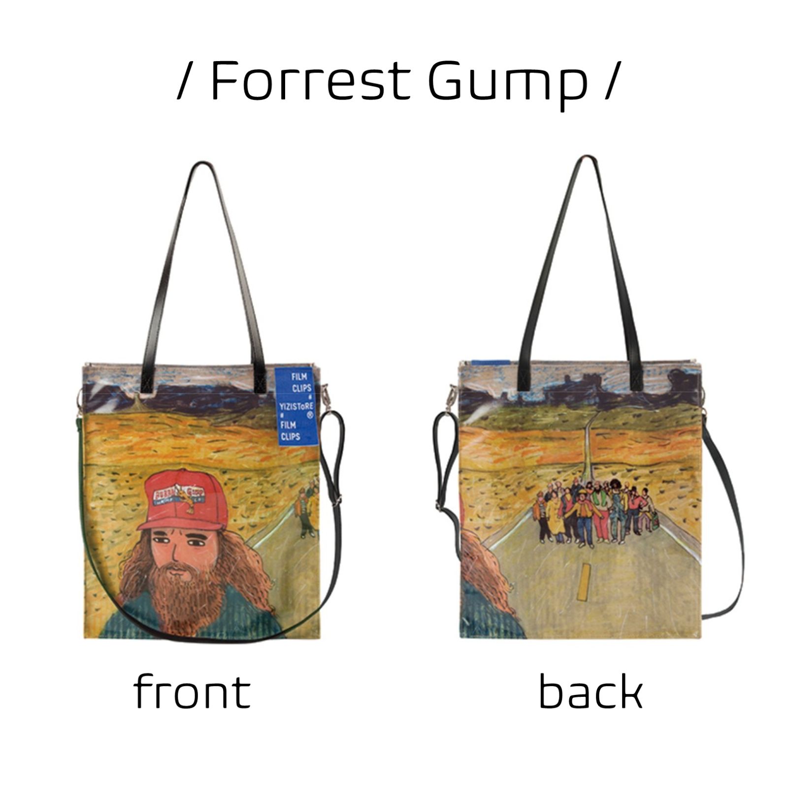 新品] Film Clips Tote Bag │Forrest Gump│ - メルカリ