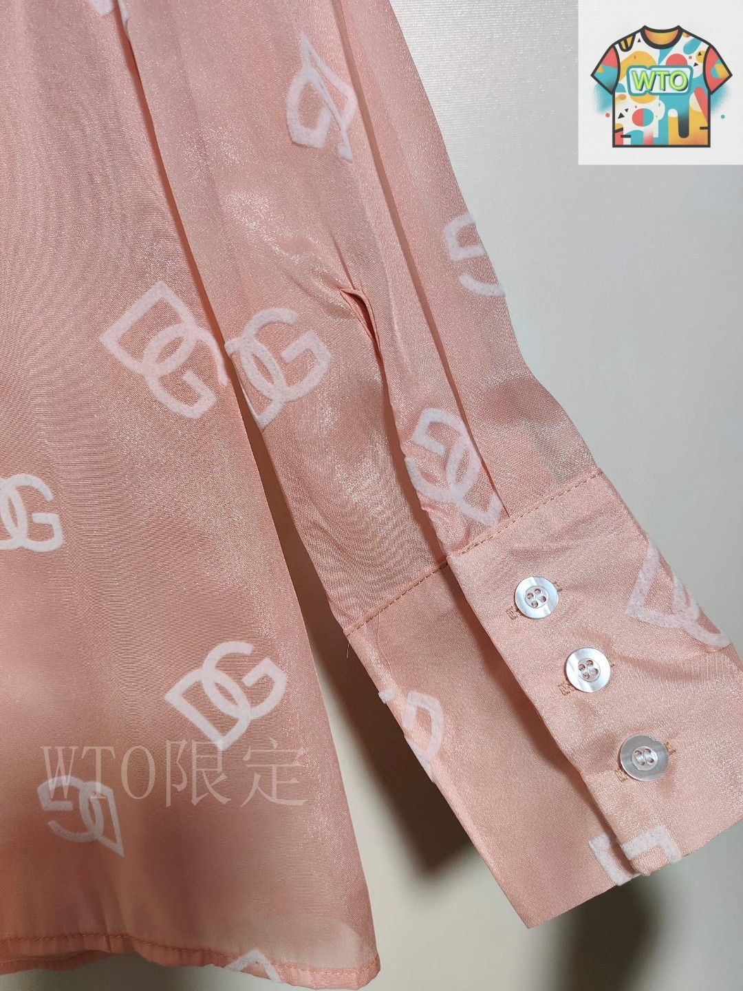 DOLCE&GABBANA フレンチコットンテリー スウェットシャツ 今日特価】Dolce&Gabbana Flocked Letter All-Over Print