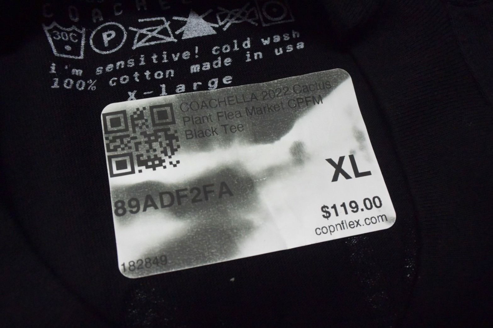 極美品 CPFM シーピーエフエム COACHELLA コーチェラ コラボ 半袖T  