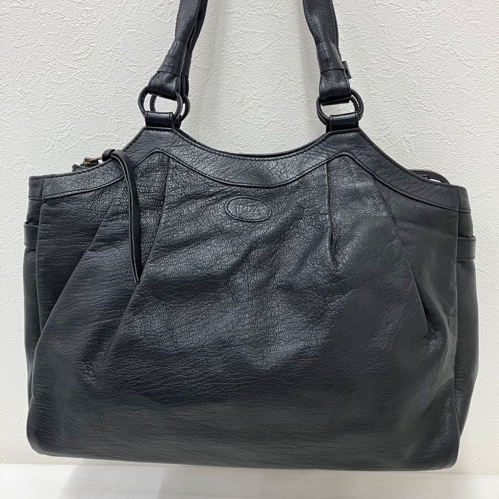 5212 IBIZA イビザ イビサ トートバッグ ハンドバッグ ブラック 黒 