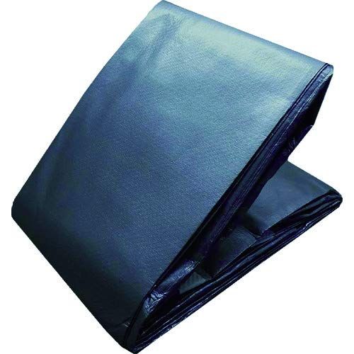 TRUSCO トラスコ 耐水UVシート 7000 幅1.8 mX長さ2.7 m メタリックシルバー色 -1827