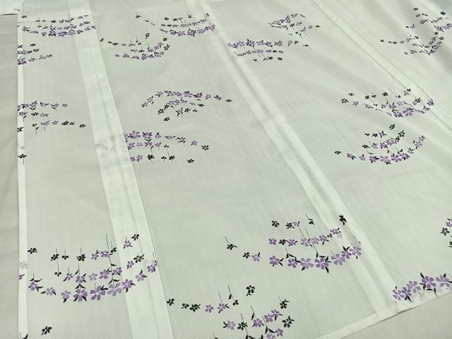 平和屋着物＊夏物　小紋　絽　舞花文　洗える着物　CABF2484tx 平和屋着物＊夏物 小紋 絽 舞花文 洗える着物 AAAV5278mf - メルカリ