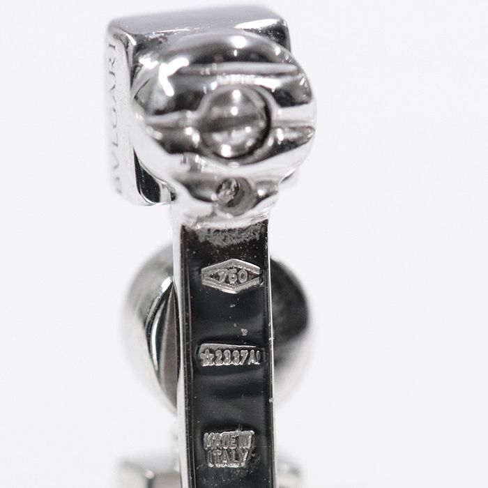 ブルガリ(BVLGARI) ルチア・ピアス　ダイヤモンド　750WG 楽天市場】BVLGARI ブルガリ ルチア ダイヤ ピアス ホワイト