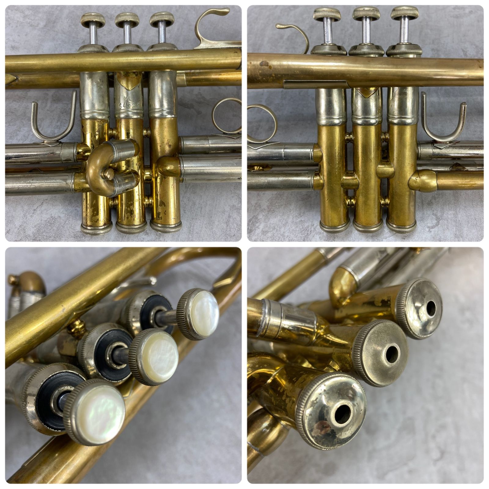 VINCENT BACH ビンセントバック Stradivarius Model37ML トランペット trumpet 管楽器 6万番代  1970年代前半の製造 ダブルケース - メルカリ