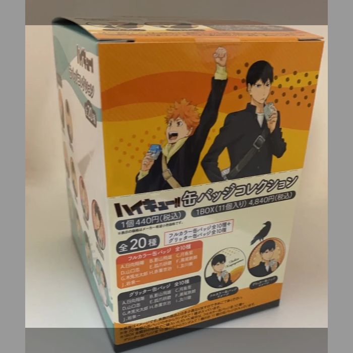 2BOXセット 新品 未開封 BOX ハイキュー!! 缶バッジコレクション 