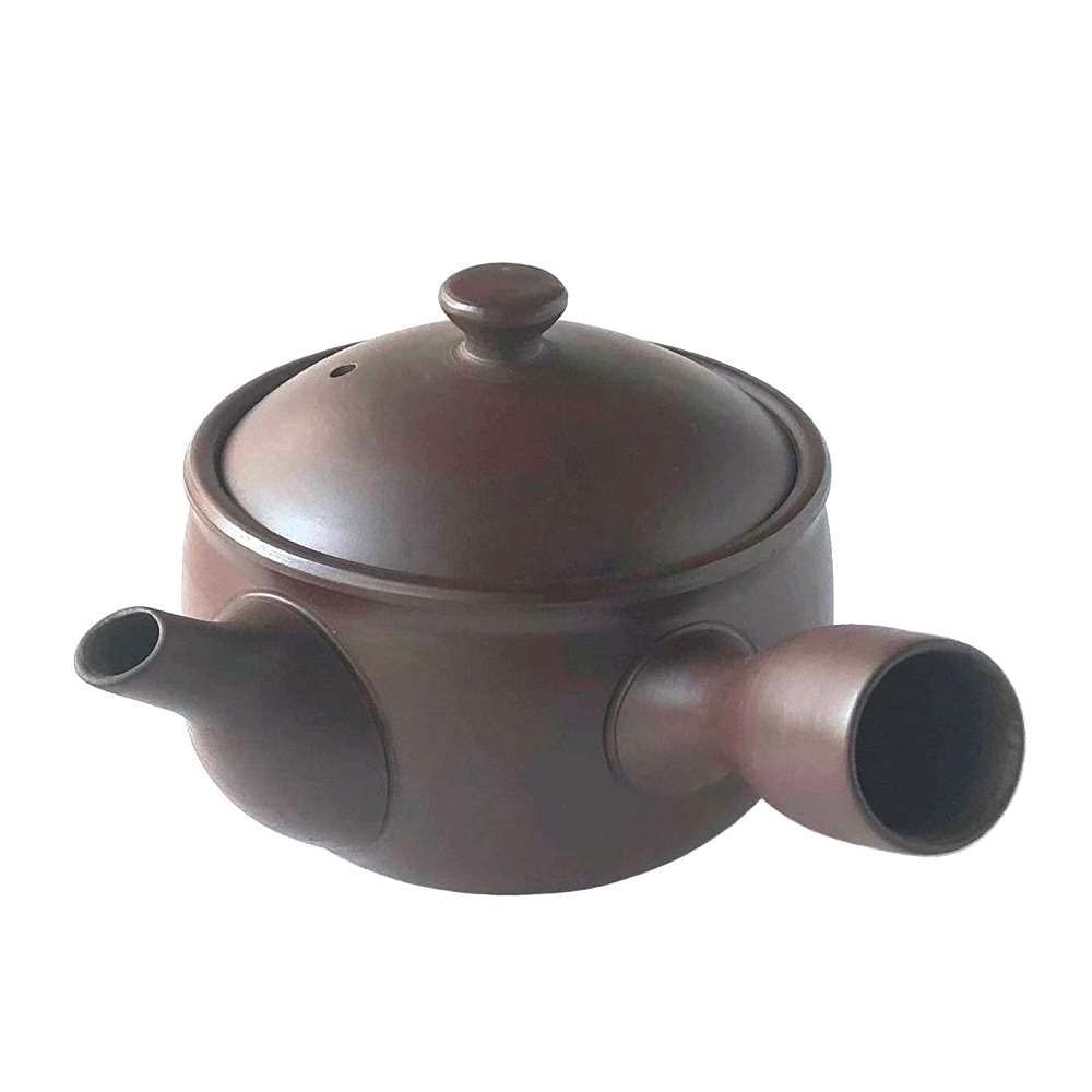 茶入 萬古焼 新品 四日市 萬古焼 急須 e074 紫泥 230cc - メルカリ