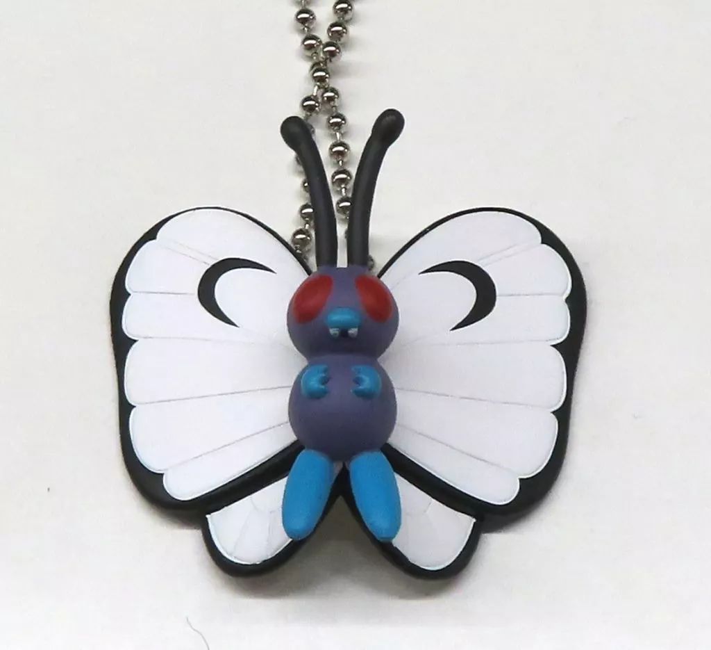 中古】キーホルダー バタフリー 「ポケットモンスター フィギュア 