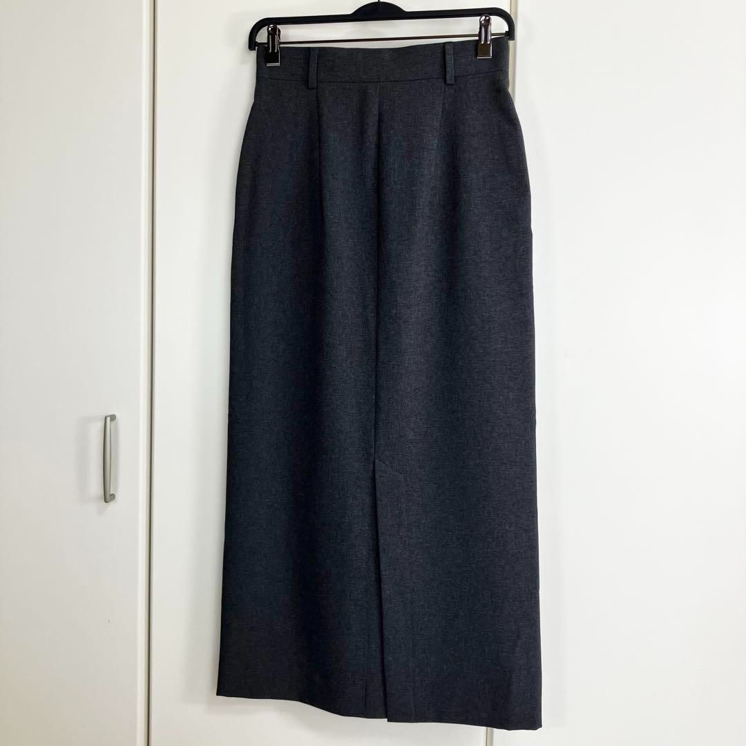 THE SHINZONE CHRYSLER SKIRT スカート 36 グレー 2025SS シンゾーン クライスラースカート タイトロングスカート GRAY 無地 24SMSSK02