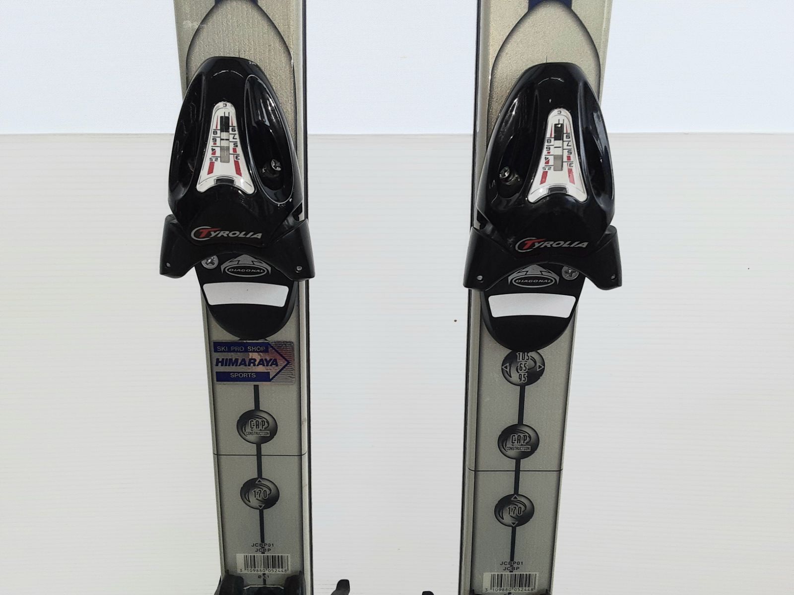 Elan スキー板 ROSSIGNOL ビンディング セット 155cm シルバー