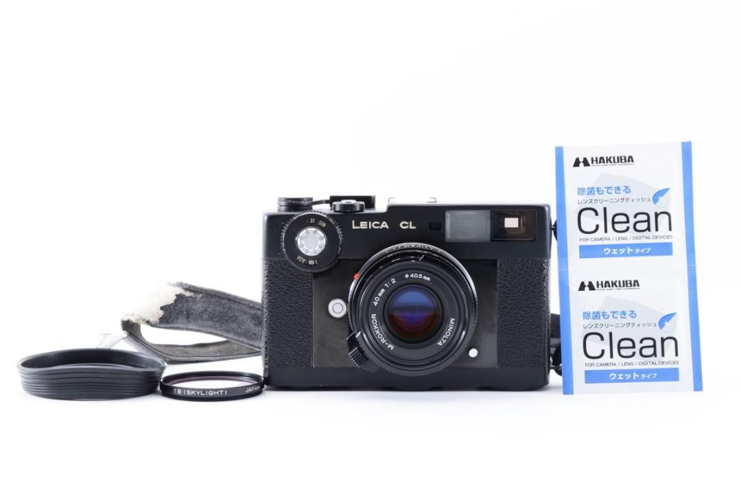 ✨美品✨LEICA ライカ CL Leitz WETZLAR M-ROKKOR 40mm F2 フィルム 