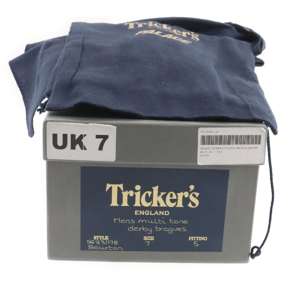 Tricker's (トリッカーズ) × Palace Skateboards BOURTON パレス