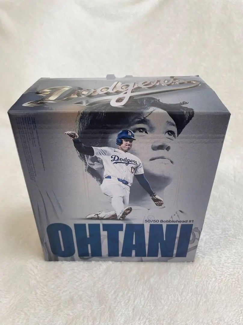 HN　新品 大谷翔平 ボブルヘッド ドジャース 50/50 非売品 ドジャース 大谷翔平 50-50CLUB ボブルヘッド 8インチ – US FAN