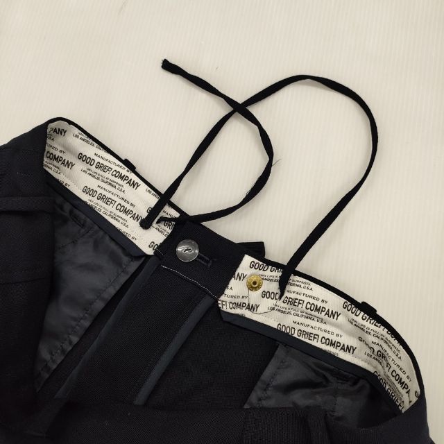 GOOD GRIEF! グッドグリーフサルエルパンツ34 GOOD GRIEF イージースラックス ウール混 XS サルエルパンツ