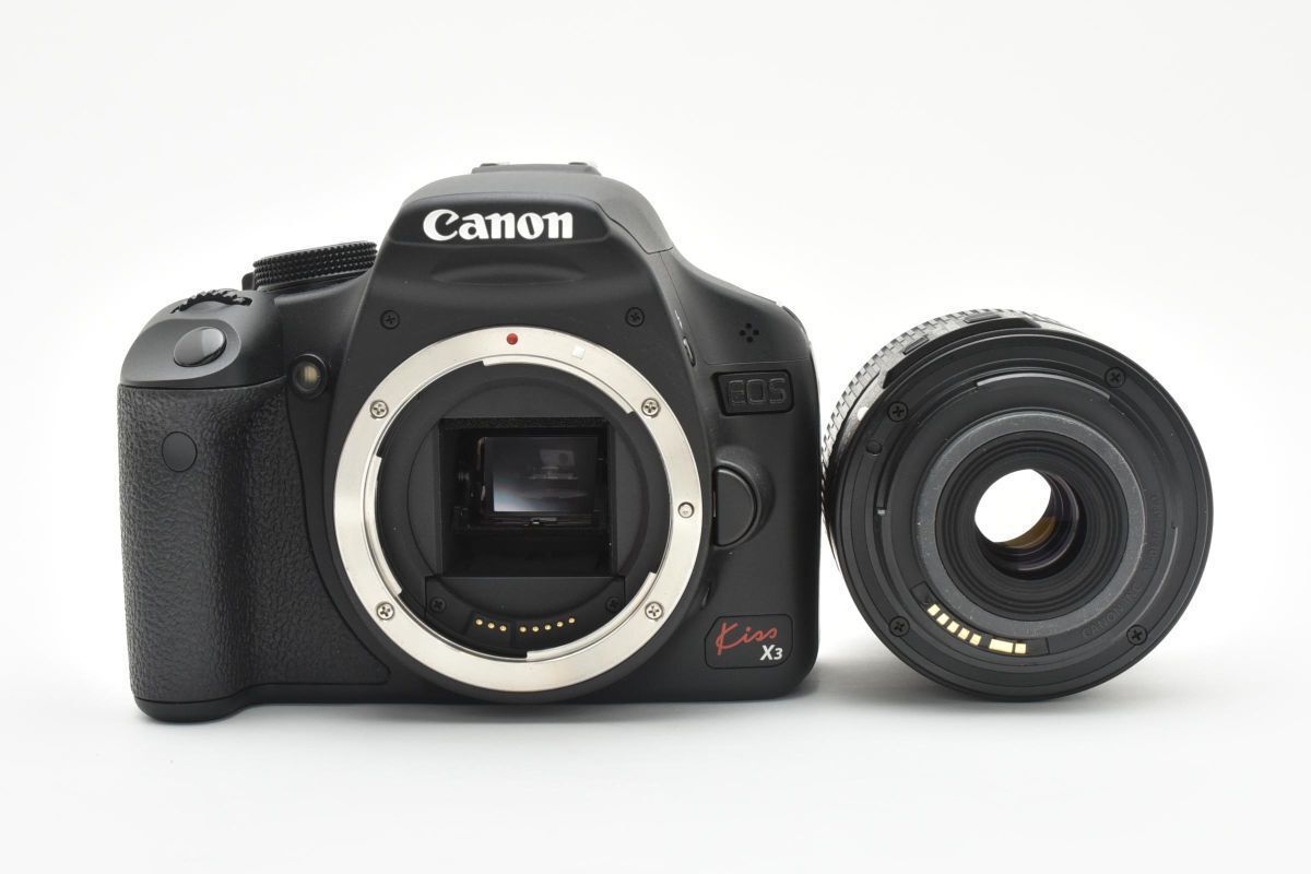 デジタルカメラ Canon EOS Kiss X3 & EF-S 18-55mmSTM#9352 EOS Kiss X3 キヤノン Canon kiss ボディ デジタル一眼レフ