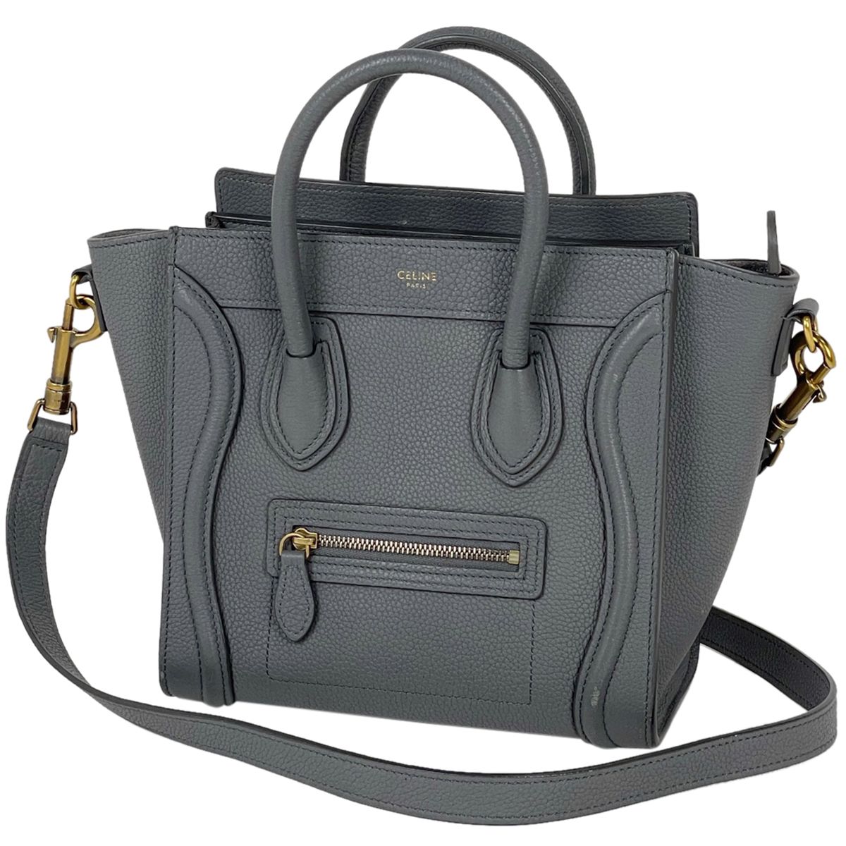 セリーヌ CELINE ラゲージ ナノショッパー 2WAY ショルダー