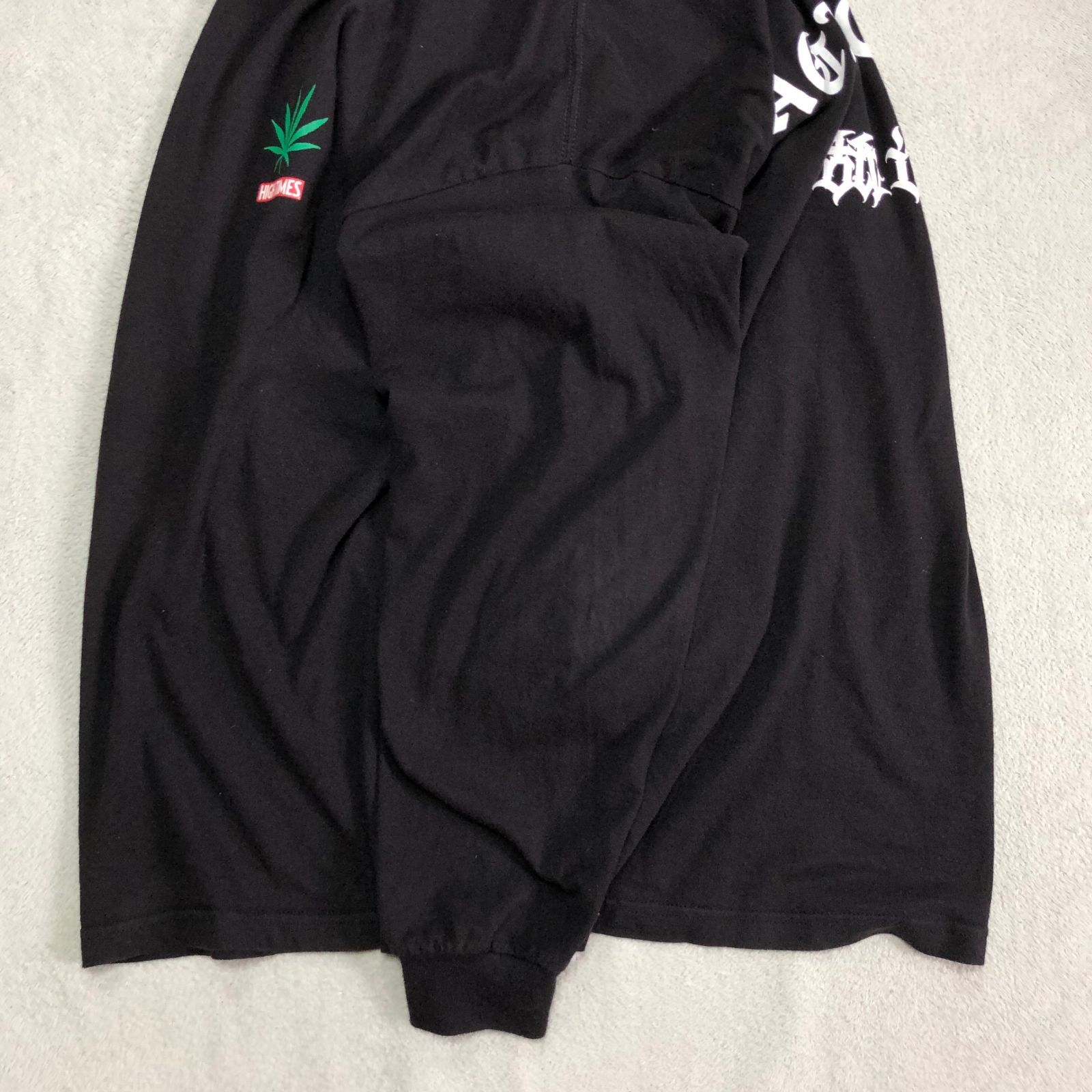 XXLサイズ wackomaria 舐達麻 hightimes ロンT 黒 舐達麻 / HIGH TIMES / LONG SLEEVE T-SHIRT 舐達麻ハイタイムズ