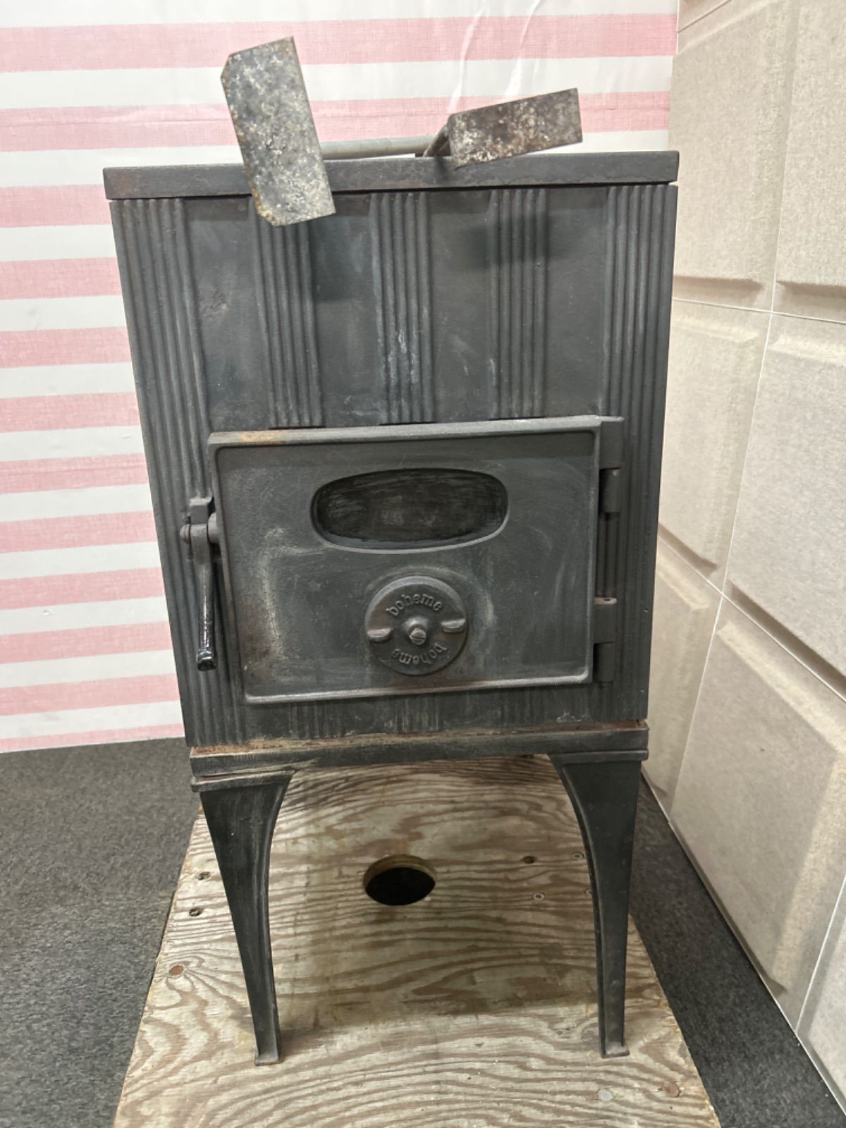 ♪ boheme 薪ストーブ 薪暖炉 鋳物 み