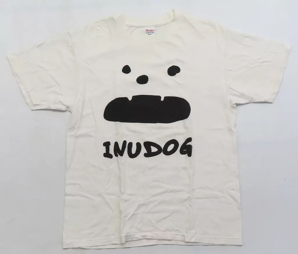 中古】Tシャツ [単品] キヨ INUDOG Tシャツ ホワイト Lサイズ 「Blu