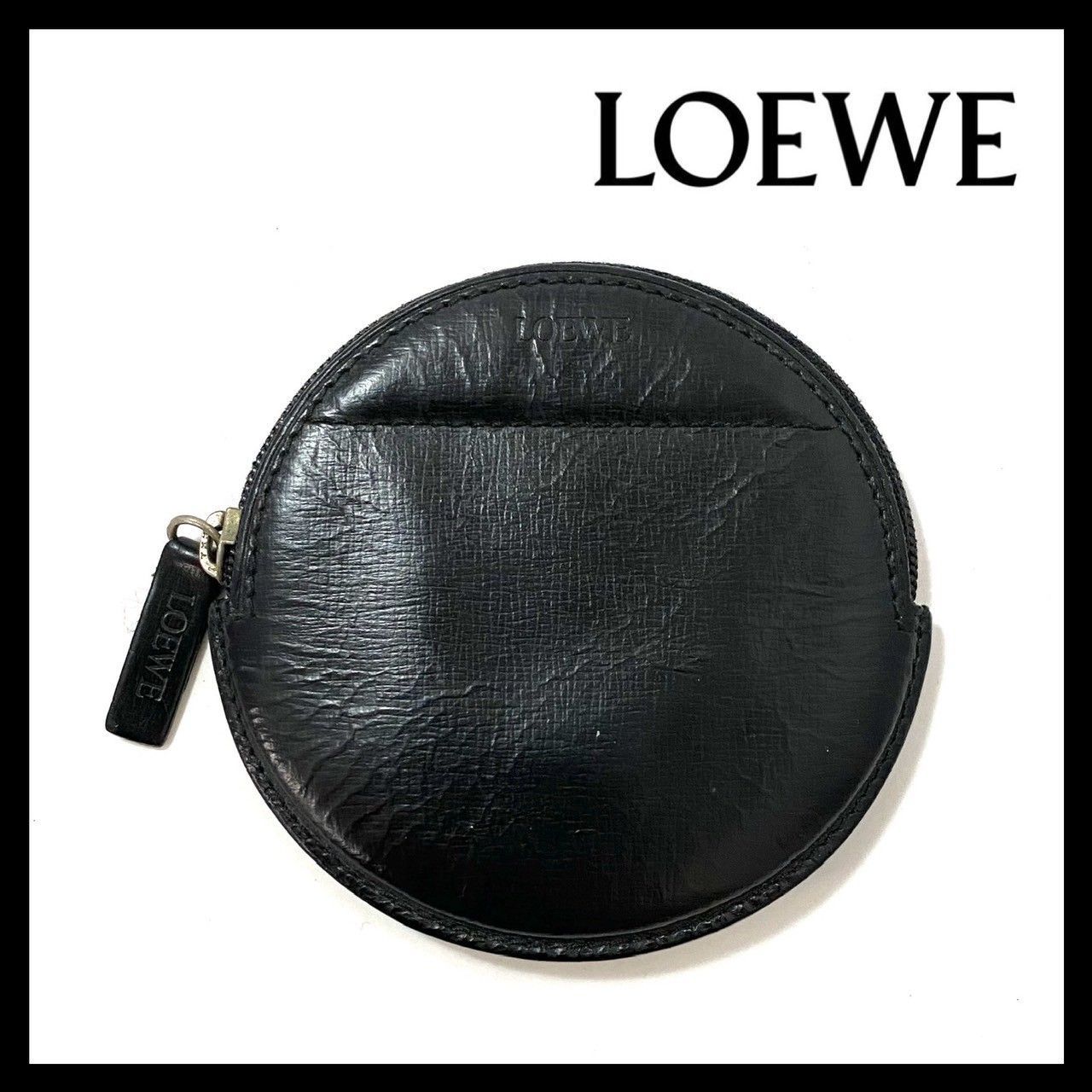 ロエベ LOEWE コインケース 小銭入れ レザー 黒 ブラック /ey0504 メンズ ロエベ レザー コインケース 黒 LOEWE ロエベ コインケース 小銭入れ